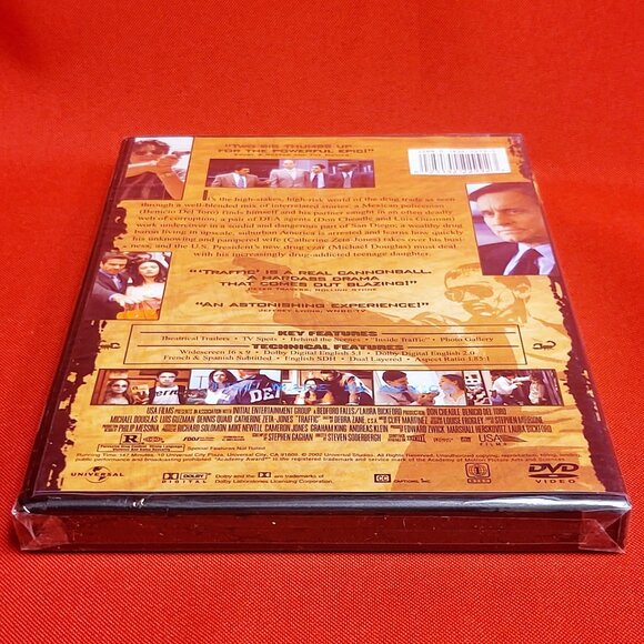 Traffic 2001 DVD New Sealed - Picture 4 of 7